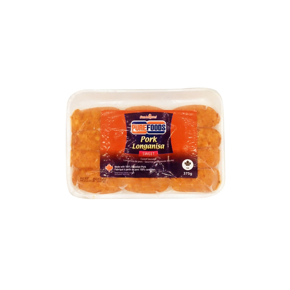SM PUREFOOD SWEET LONGANISA 375G