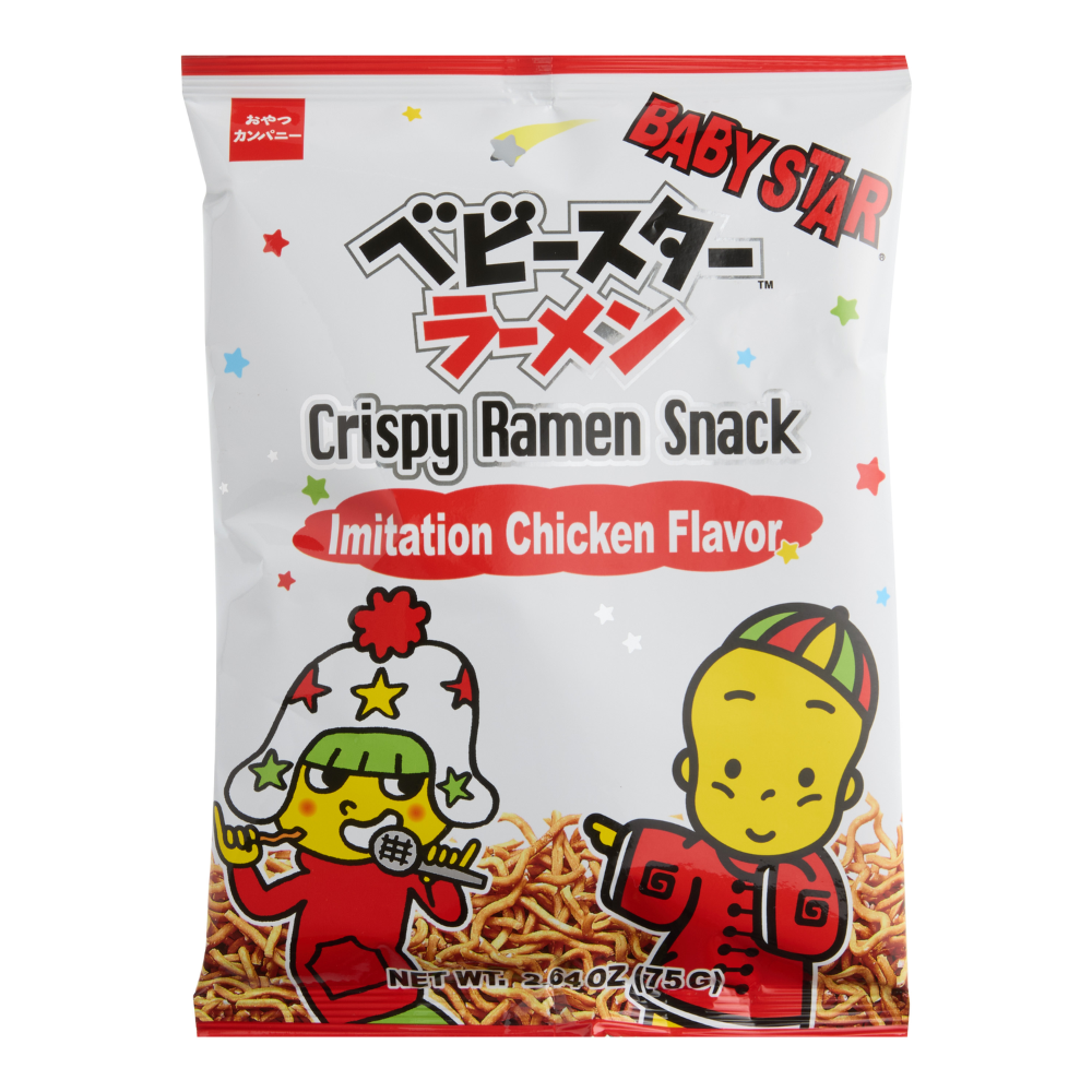 SNACK BABY STAR RAMEN CHICKEN 75 GM