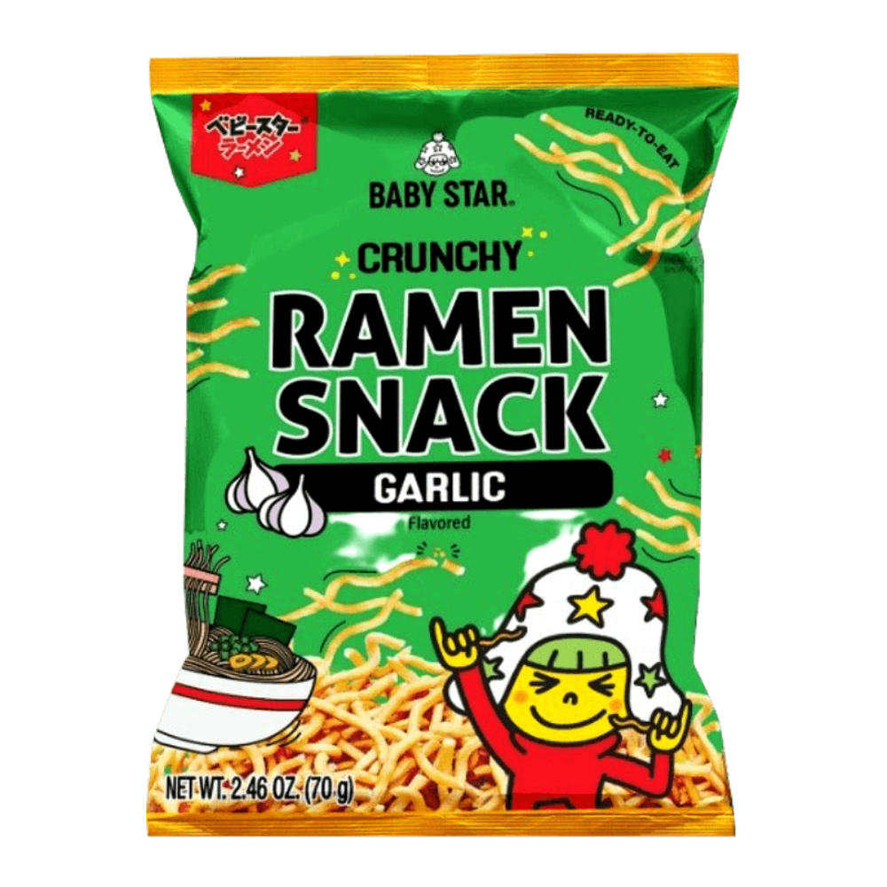 SNACK BABY STAR RAMEN GARLIC 70 GM