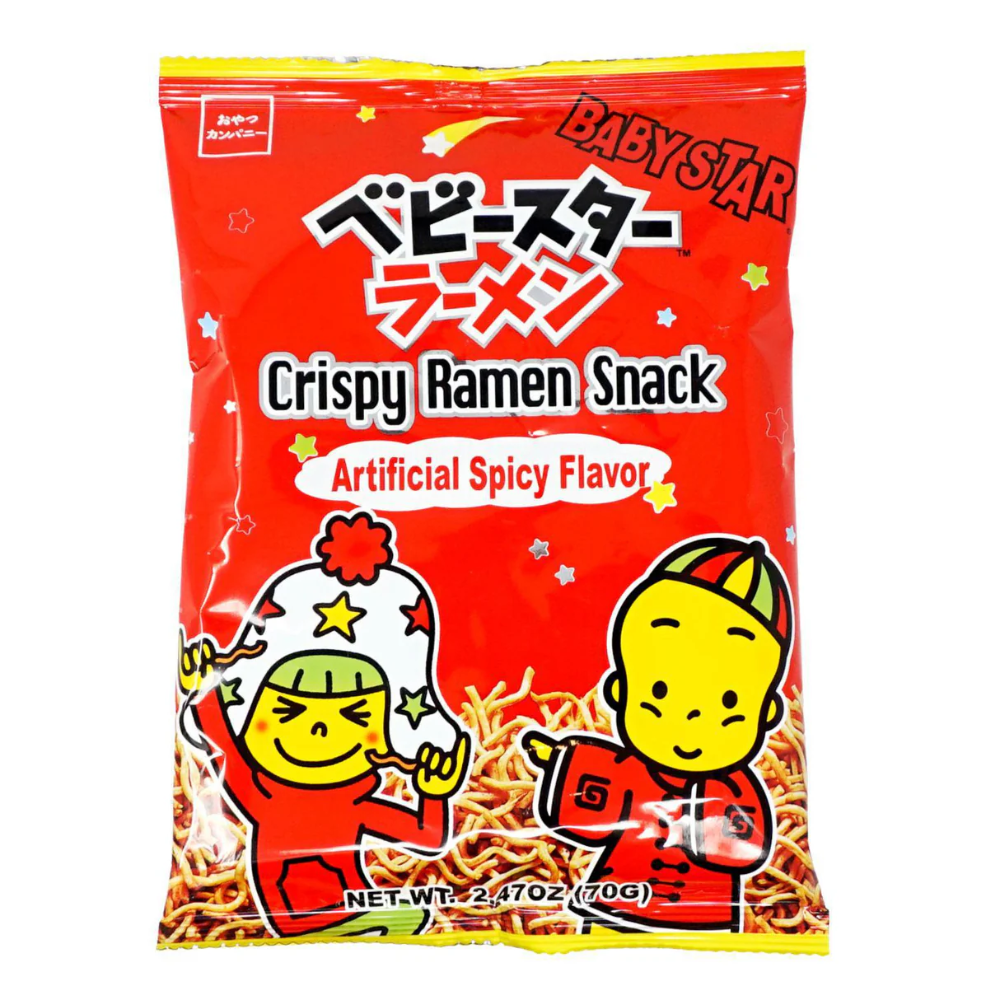 SNACK BABY STAR RAMEN SPICY 70 GM