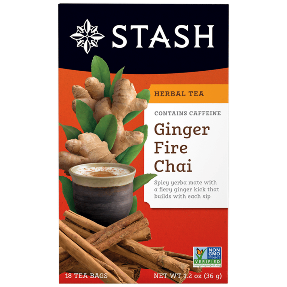 STASH GINGER FIRE TEA 18 BAGS
