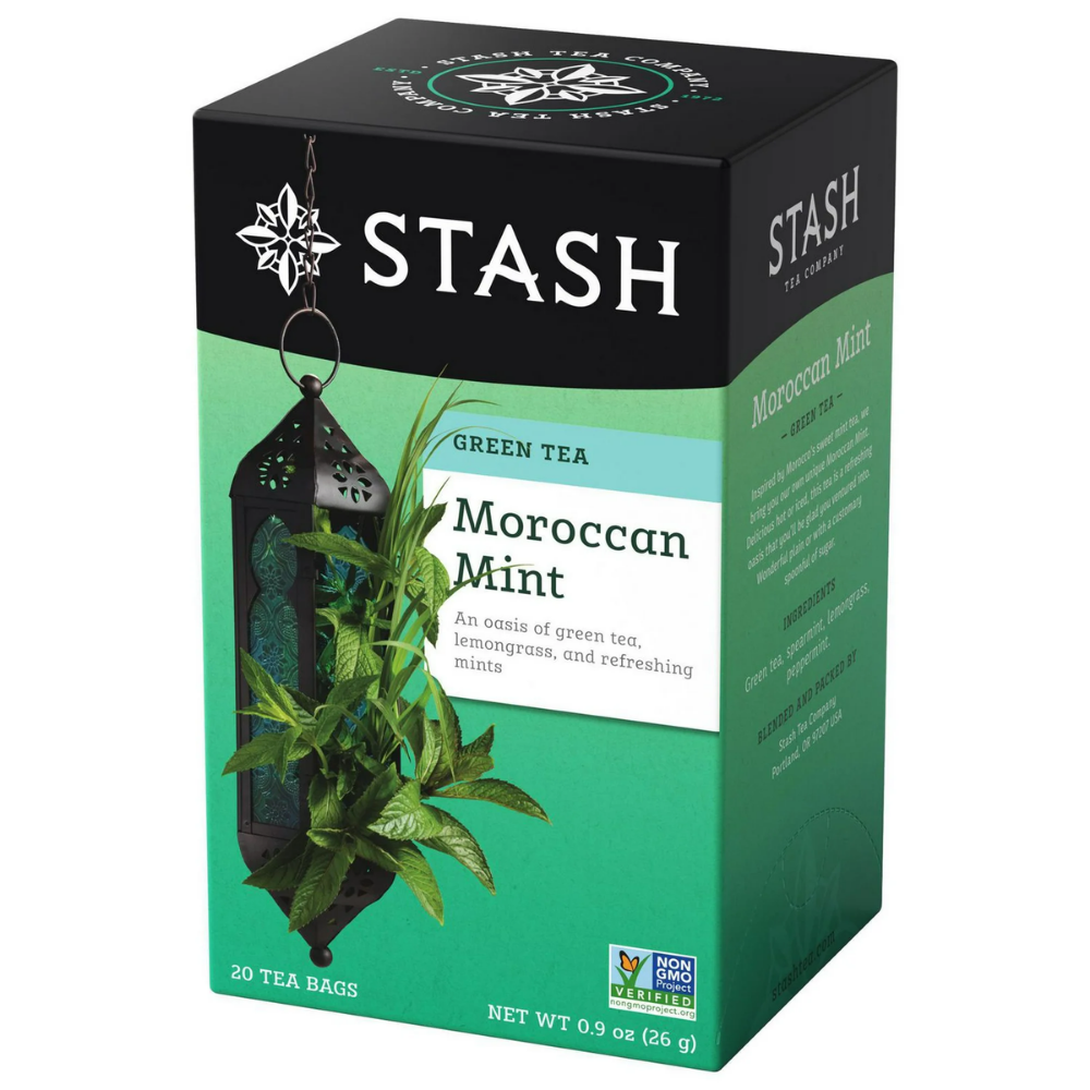 STASH MOROCCAN MINT 18 BAGS