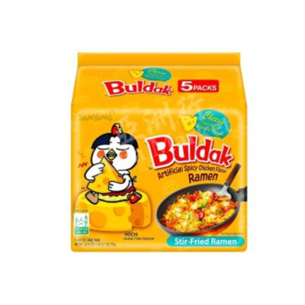 SY)BULDAK RAMEN MULTI-CHEESE 140G X 5