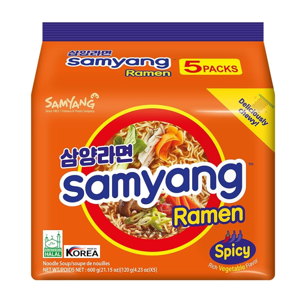 SY)SAMYANG RAMEN 120G X 5