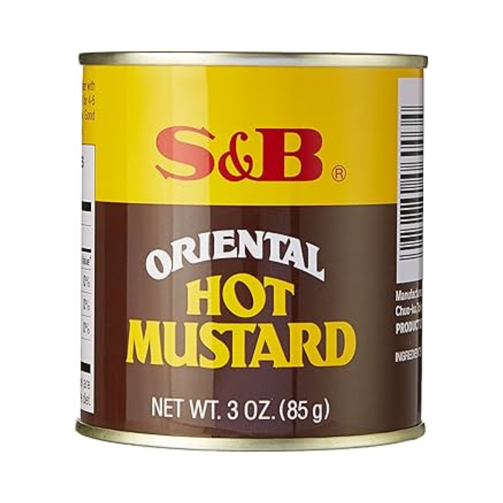 S&B MUSTARD POWDER 3 OZ