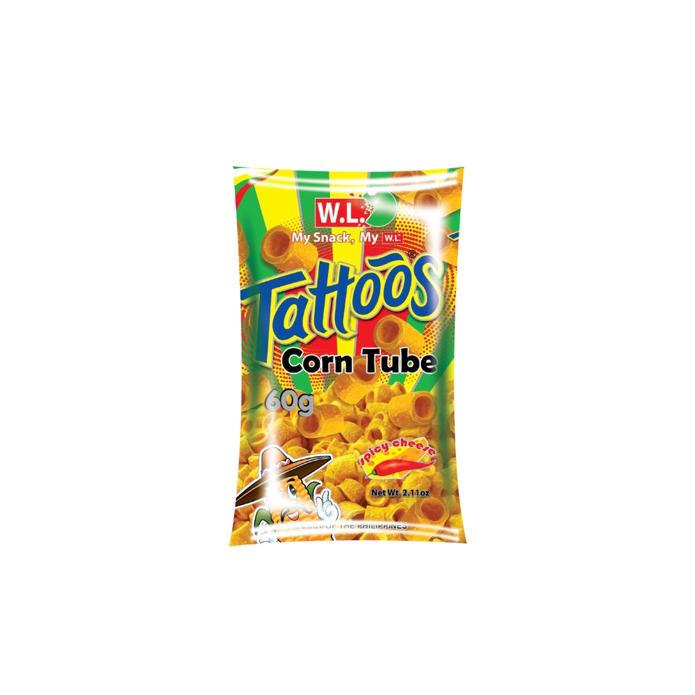 TATTOOS CORN TUBE 60G