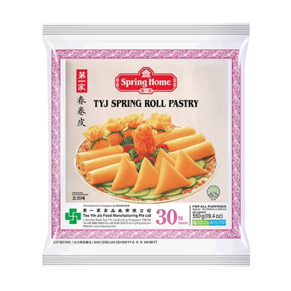 TYJ SPRING ROLL PASTRY 10" 30SH X 30 CASE