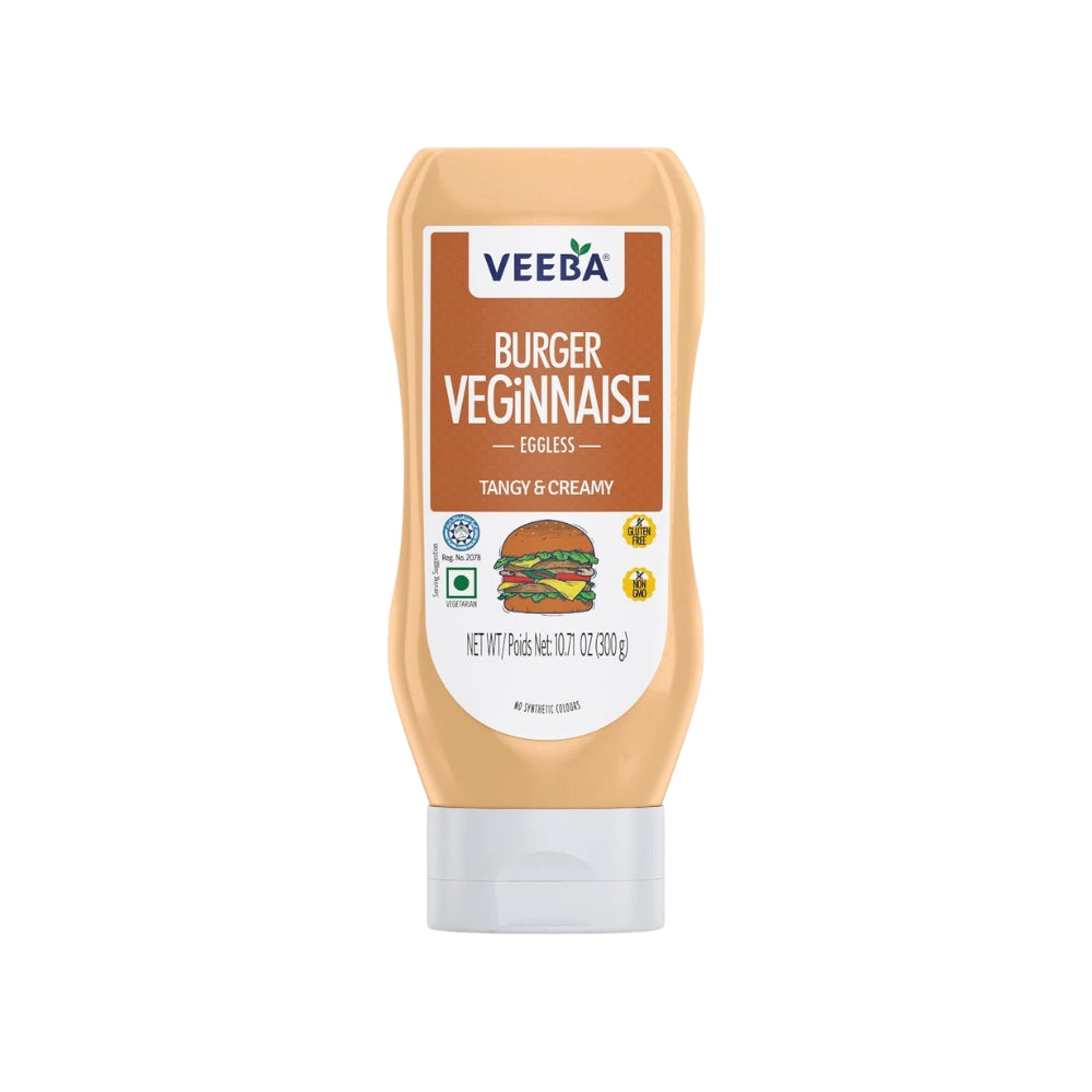 VEEBA BURGER VEGINNAISE EGGLESS SAUCE 300 GM