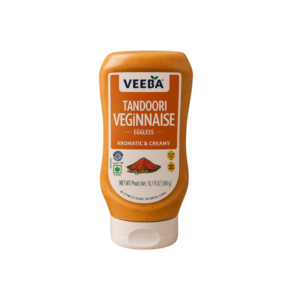 VEEBA TANDOORI VEGINNAISE EGGLESS SAUCE 300 GM