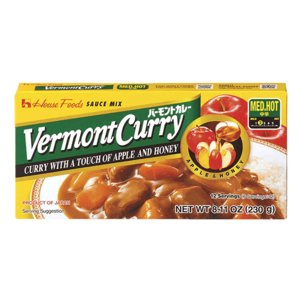 VERMONT CURRY MEDIUM HOT 230G