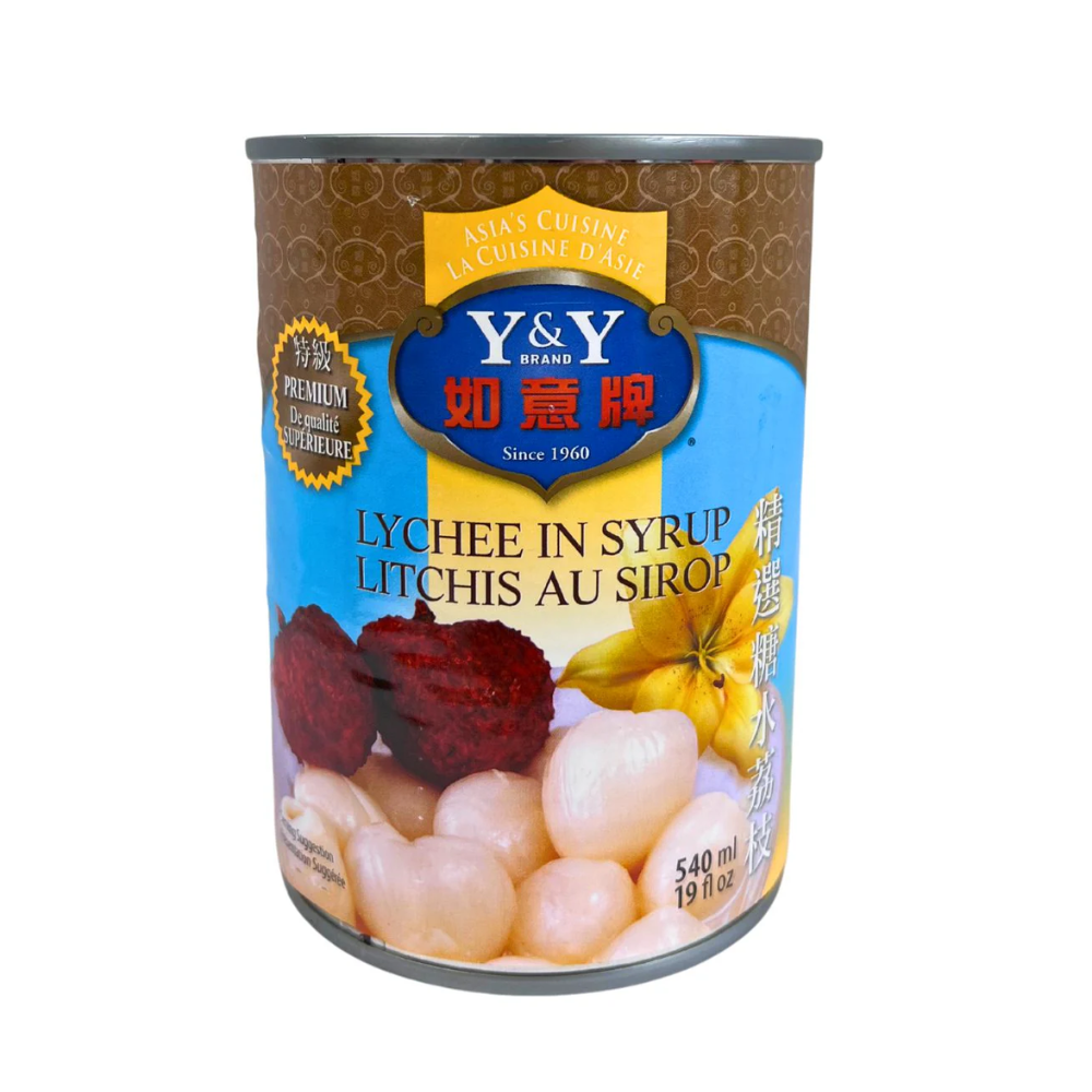 Y&Y LYCHEES IN SYRUP 540ML*