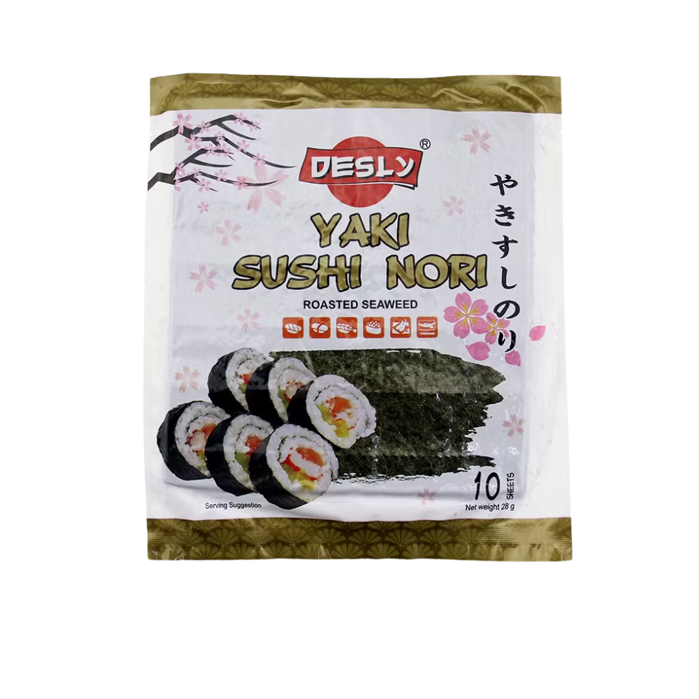 Y&Y SUSHI SEAWEED SHEETS 10 CTN