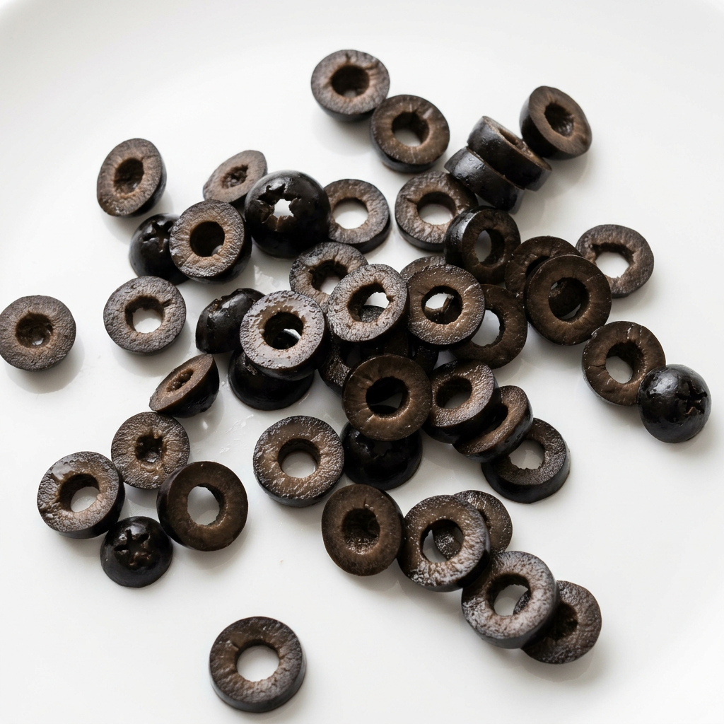 BLACK SLICED OLIVES 1.7 LTR