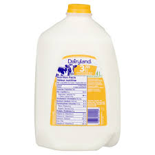 MILK DAIRYLND  3.25% - 4 LTR